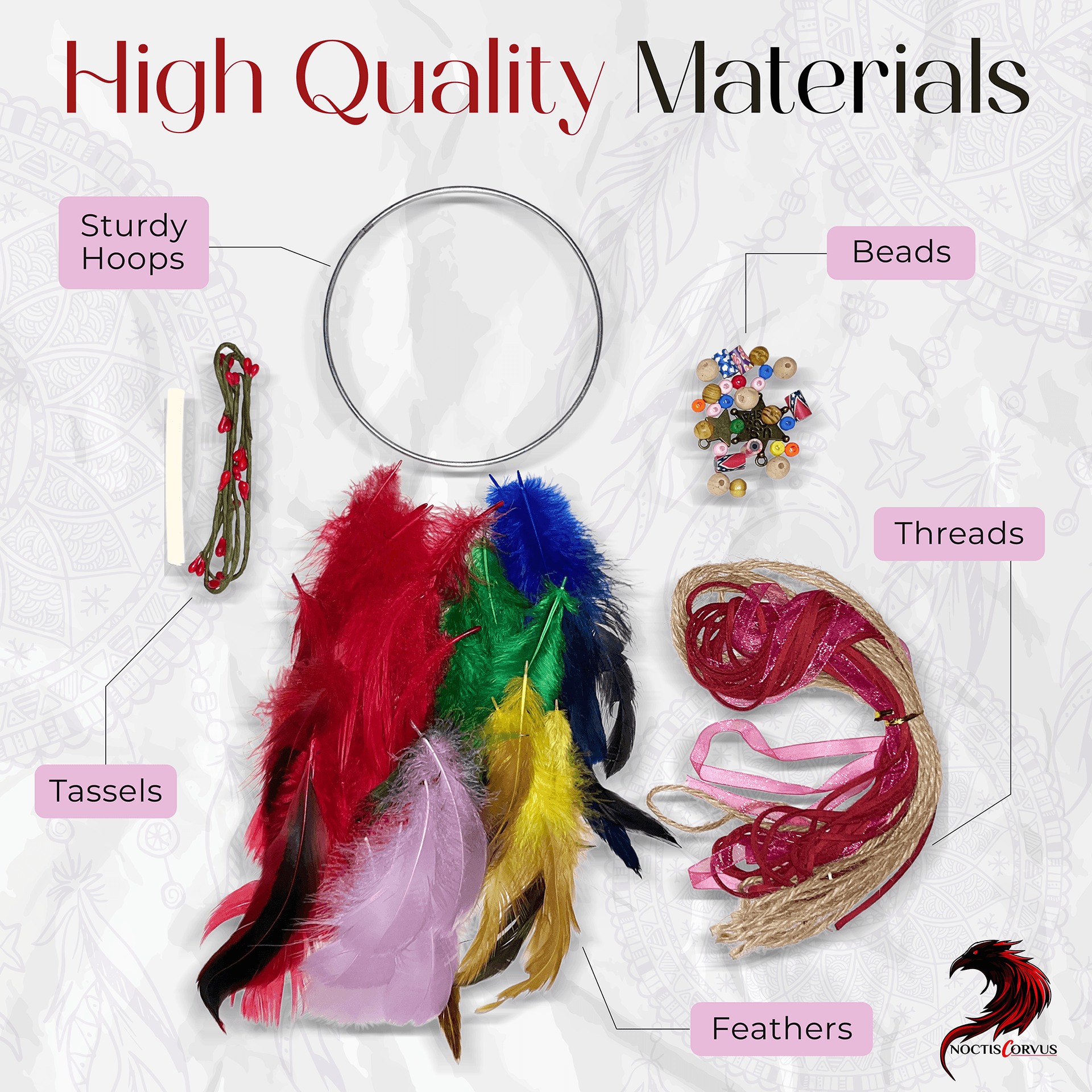 DIY Dream Catchers (Pack of 2)