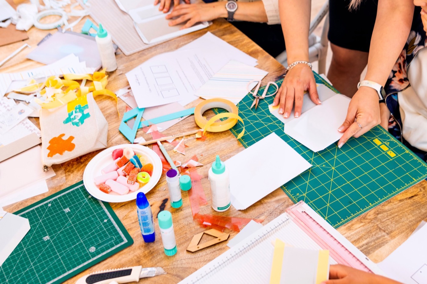 crafting party setup