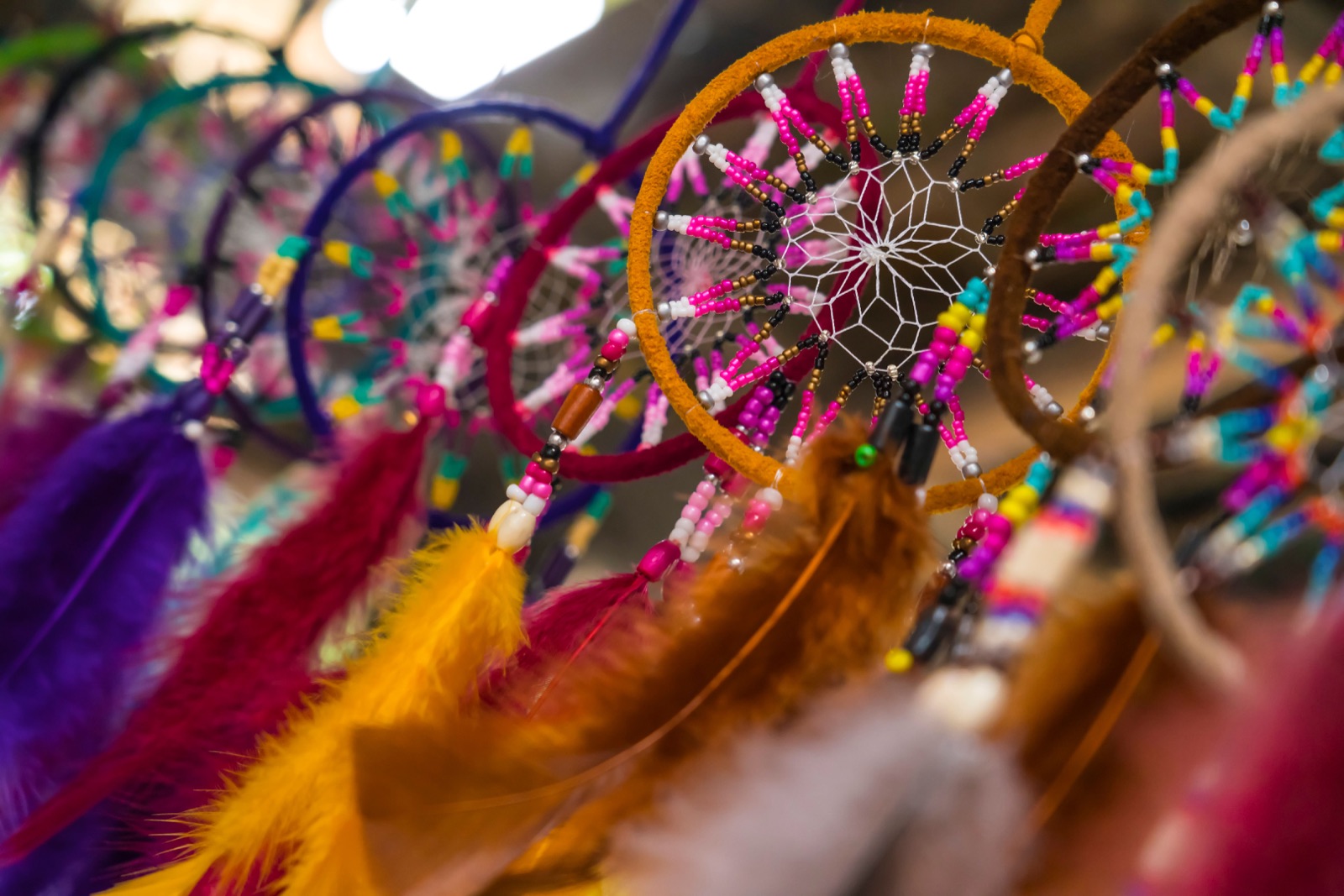colorful dream catcher